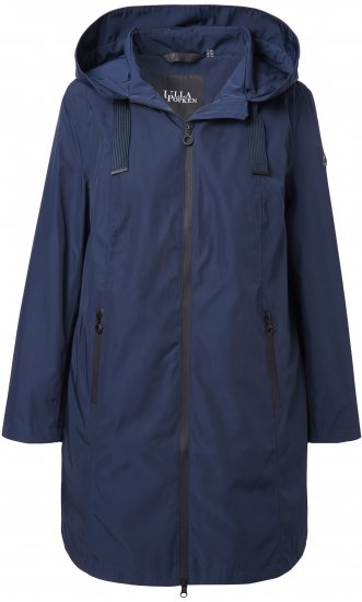 Ulla Popken HYPRAR Waterproof Jacket Navy - Takit - 