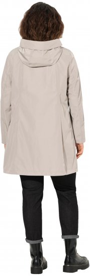 Ulla Popken HYPRAR Waterproof Jacket Medium Grey - Takit - 