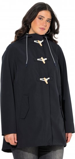 Ulla Popken HYPRAR Water-Repellent Softshell Jacket Black - Takit - 