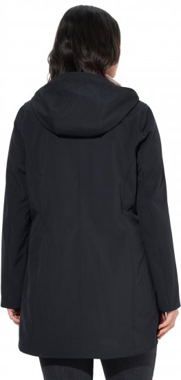 Ulla Popken HYPRAR Water-Repellent Softshell Jacket Black - Takit - 
