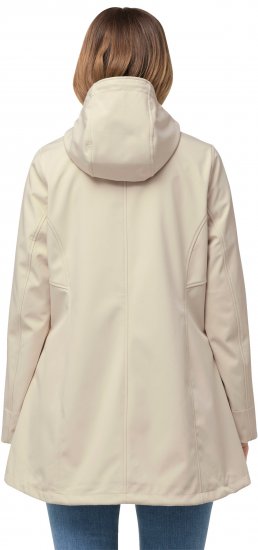 Ulla Popken HYPRAR Water-Repellent Softshell Jacket Vanilla - Takit - 