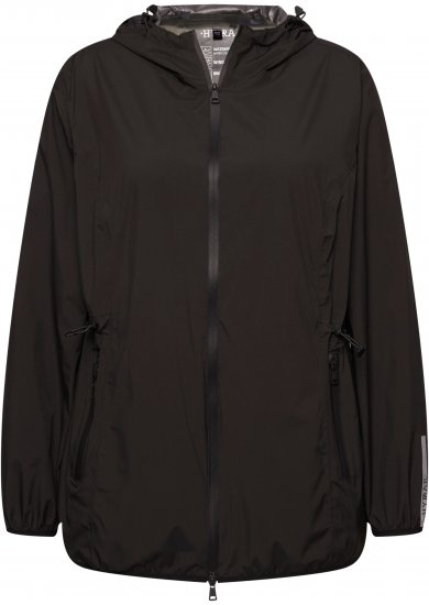 Ulla Popken Lightweight Rain Jacket Black - Takit - 