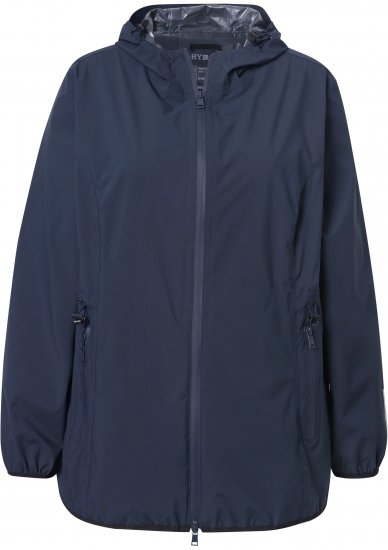 Ulla Popken Lightweight Rain Jacket Navy - Takit - 