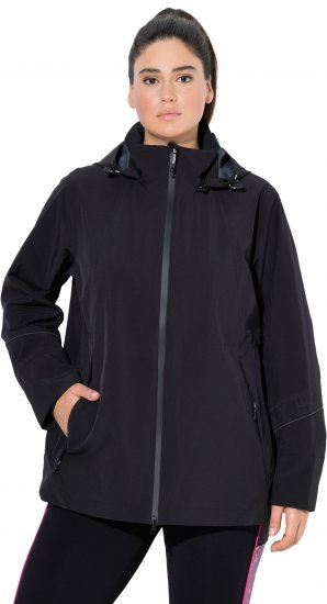 Ulla Popken Triple Function Performance Jacket Black - Takit - 