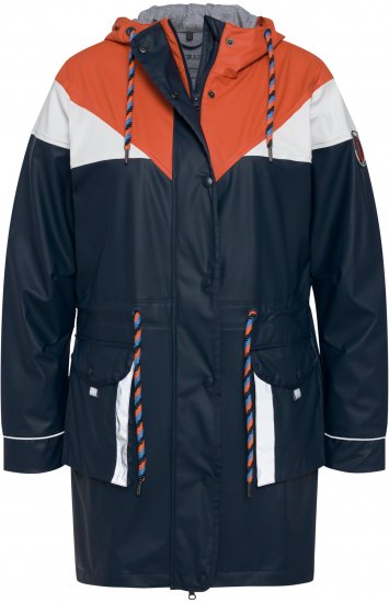 Ulla Popken HYPRAR Triple Function Jacket Navy - Takit - 
