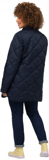 Ulla Popken Quilted Jacket Navy - Takit - 