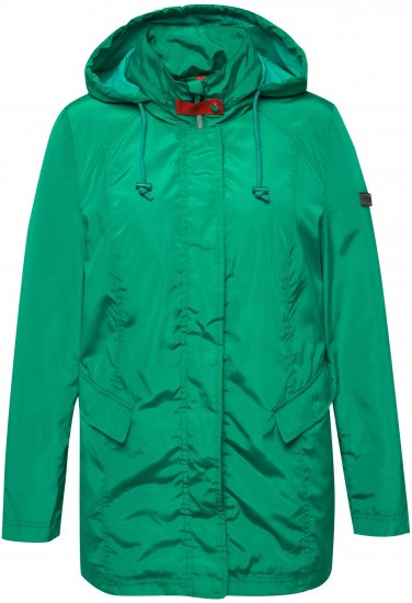 Ulla Popken HYPRAR All Weather Jacket Green Emerald - Takit - 
