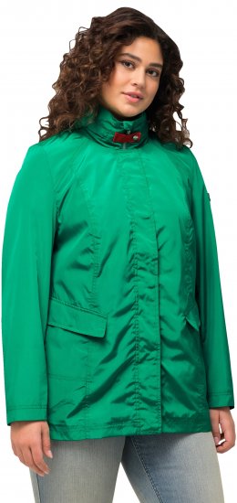 Ulla Popken HYPRAR All Weather Jacket Green Emerald - Takit - 