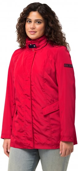 Ulla Popken HYPRAR All Weather Jacket Red - Takit - 