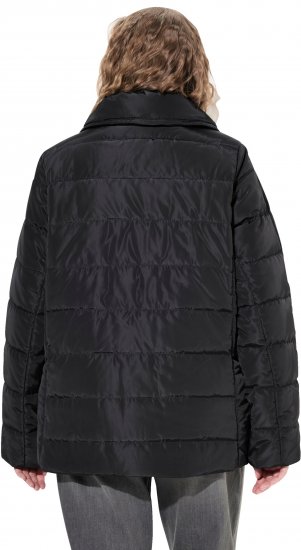 Ulla Popken Quilted Puffer Coat Black - Takit - 