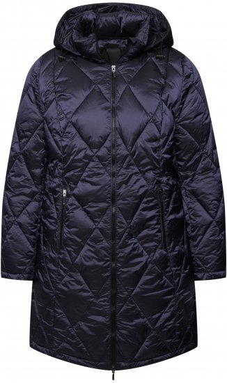 Ulla Popken HYPRAR Diamond Quilted Jacket Night Blue - Takit - 