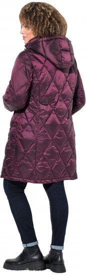 Ulla Popken HYPRAR Diamond Quilted Jacket Carmine Red - Takit - 