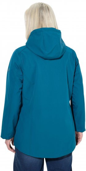 Ulla Popken HYPRAR Triple Function Softshell Jacket Teal - Takit - 