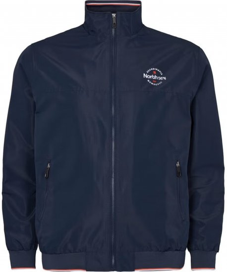 North Latitude 21171 Sporty Water Resistant 5000mm Bomber Jacket Navy - Takit - Miesten Takit, isot koot – 2XL – 12XL