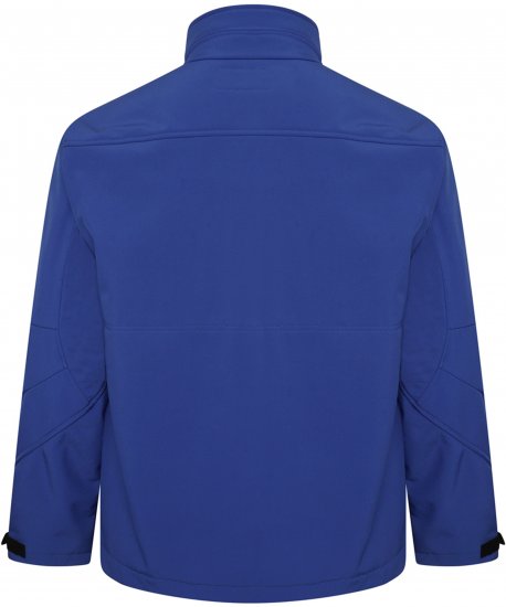 Kam Jeans KV132 Softshell Panelled Jacket Royal Blue - Takit - Miesten Takit, isot koot – 2XL – 12XL