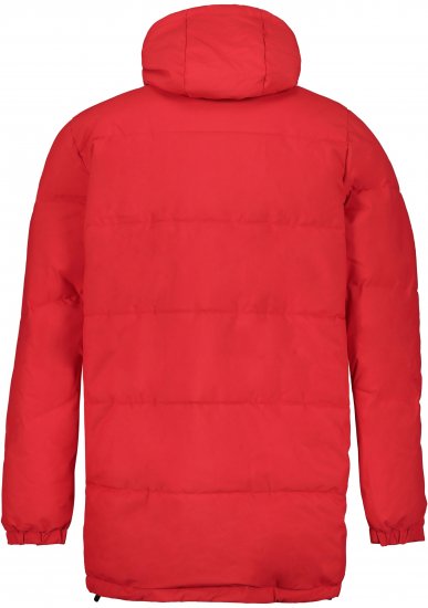 JAY-PI Warm Quilted Parka Dual Function Windproof and Water Repellent Red - Takit - Miesten Takit, isot koot – 2XL – 12XL