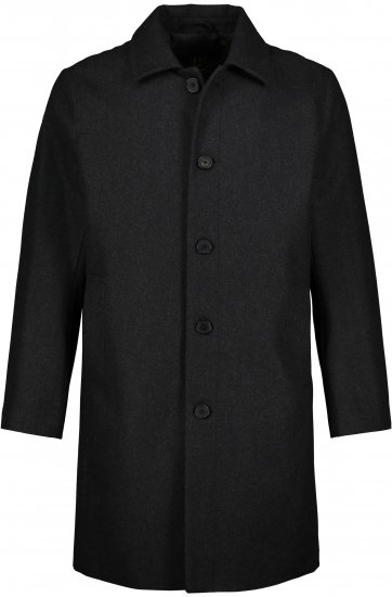 JP1880 Coat Wool Blend Water Repellent Dark Grey - Takit - Miesten Takit, isot koot – 2XL – 12XL