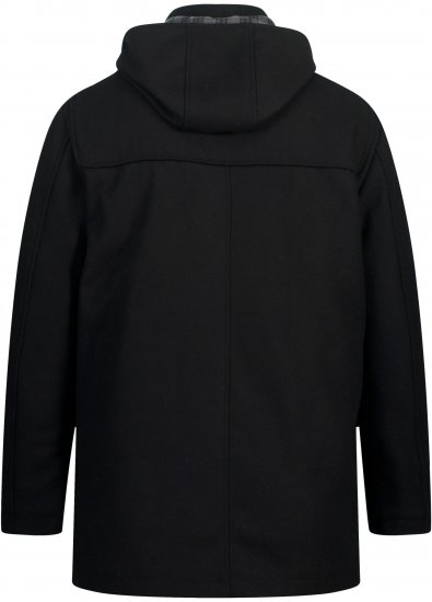 JP1880 Dufflecoat Water-repellent Black - Takit - Miesten Takit, isot koot – 2XL – 12XL