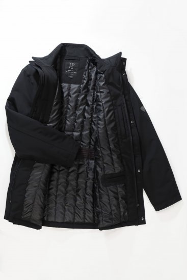 JP1880 Jacket Business Waterproof Black - Takit - Miesten Takit, isot koot – 2XL – 12XL