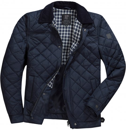 JP1880 Jacket Quilted Navy - Takit - Miesten Takit, isot koot – 2XL – 12XL