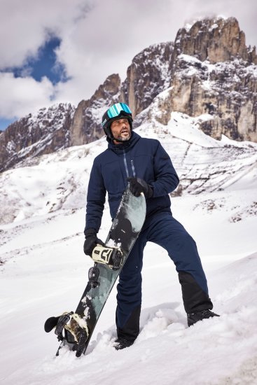 Jay-Pi Ski Jacket Functional Waterproof Windproof Navy - Hiihtovaatteet - 