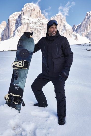 Jay-Pi Ski Jacket Functional Waterproof Windproof Breathable Black - Hiihtovaatteet - 