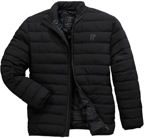 JP1880 Jacket Quilted Stand-up Collar Black - Takit - Miesten Takit, isot koot – 2XL – 12XL