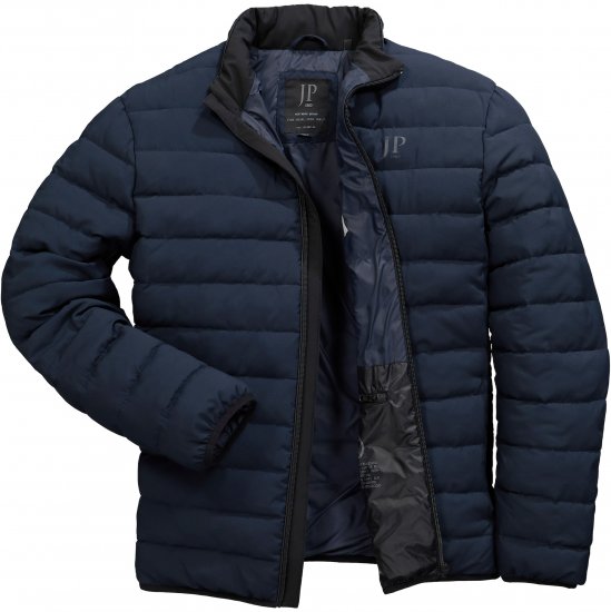 JP1880 Jacket Quilted Stand-up Collar Navy - Takit - Miesten Takit, isot koot – 2XL – 12XL