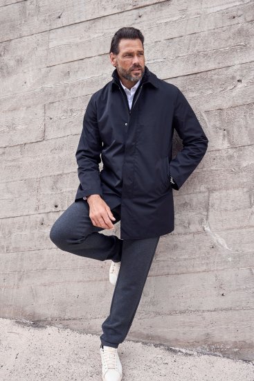 JP1880 Business Coat Zip-out Panel Black - Takit - Miesten Takit, isot koot – 2XL – 12XL