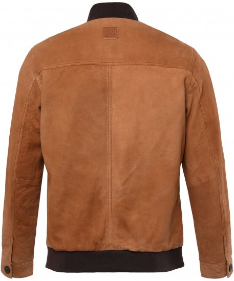 JP1880 Jacket Leather Lamb Nappa Brown - Takit - Miesten Takit, isot koot – 2XL – 12XL