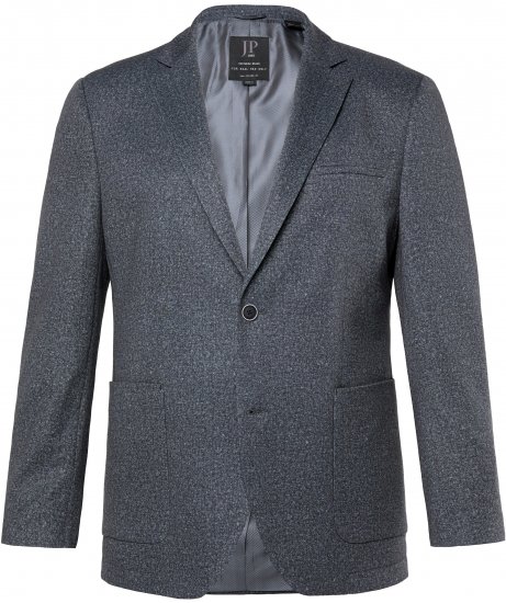 JP1880 Jacket Business Donegal Graphite Grey - Takit - Miesten Takit, isot koot – 2XL – 12XL