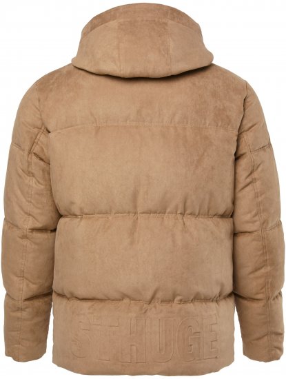 STHUGE Jacket Puffer With Warm Quilting Beige - Takit - Miesten Takit, isot koot – 2XL – 12XL