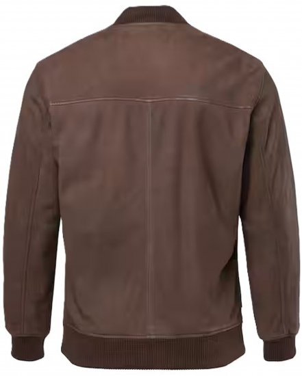 JP1880 Jacket Buffed Nubuck Lamb Leather Brown - Takit - Miesten Takit, isot koot – 2XL – 12XL