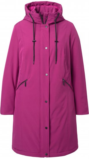 Ulla Popken HYPRAR Triple Function Weather Proof Jacket Berry - Takit - 