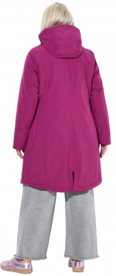 Ulla Popken HYPRAR Triple Function Weather Proof Jacket Berry - Takit - 
