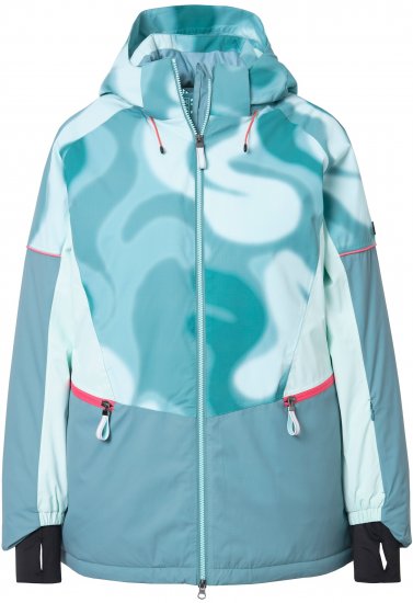 Ulla Popken HYPRAR Performance Jacket Ice Green - Takit - 