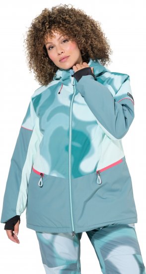 Ulla Popken HYPRAR Performance Jacket Ice Green - Takit - 