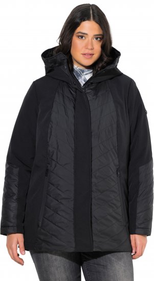 Ulla Popken HYPRAR Functional Softshell Jacket Black - Takit - 