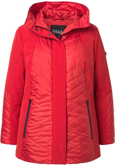 Ulla Popken HYPRAR Functional Softshell Jacket Red - Takit - 