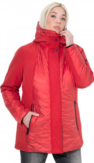 Ulla Popken HYPRAR Functional Softshell Jacket Red - Takit - 