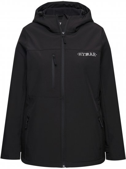 Ulla Popken HYPRAR Softshell Fleece Lined Jacket Black - Takit - 