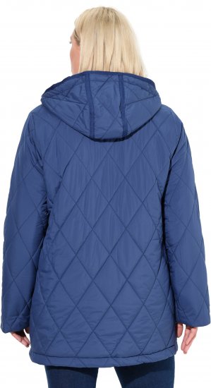 Ulla Popken HYPRAR Quilted Water-Repellent Jacket Medium Blue - Takit - 