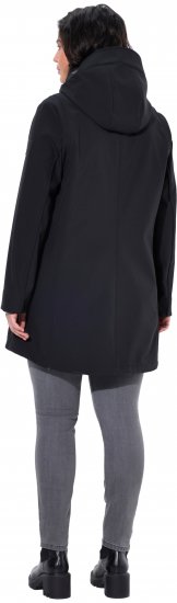 Ulla Popken HYPRAR Water Repellent Softshell Jacket Black - Takit - 
