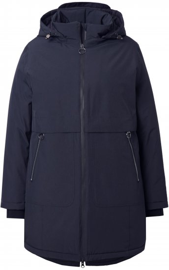 Ulla Popken HYPRAR Waterproof Windproof Breathable Jacket Black - Takit - 