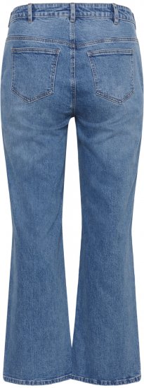 Kaffe Curve Leoana Leveälahkeiset pitkät farkut Vintage-sininen - Farkut & Housut Isoissa Koissa – Plus Size - 