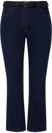 Ulla Popken Regular Fit Mandy Stretch Jeans Blue Denim - Naisten farkut ja housut isot koot - 