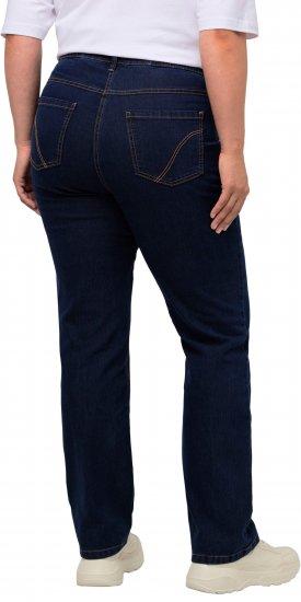 Ulla Popken Regular Fit Mandy Stretch Jeans Blue Denim - Naisten farkut ja housut isot koot - 