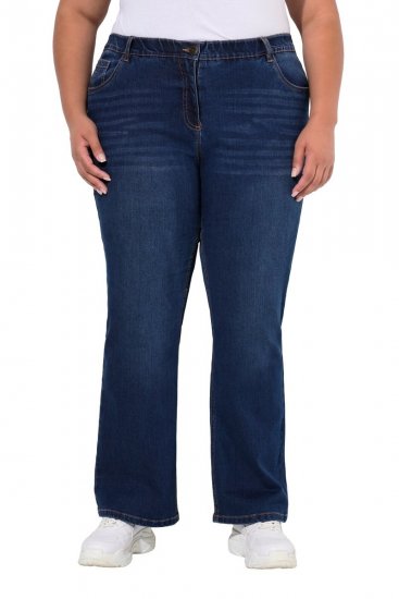 Ulla Popken Marie Fit Bootcut Stretch Jeans Blue Denim - Ulla Popken - Ulla Popken plus-size-vaatteet