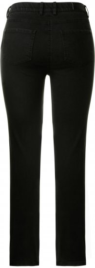 Ulla Popken Stretch Sarah Fit Skinny Jeans Black - Naisten farkut ja housut isot koot - 