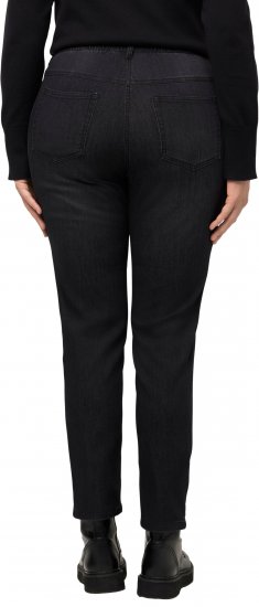 Ulla Popken Stretch Fit Sienna Jeans Black - Naisten farkut ja housut isot koot - 